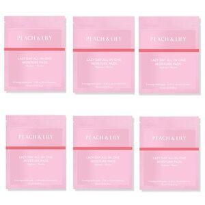 NEW 36pc (6x 6pc) Peach and Lily Lazy Day All-In-One Moisture Pads